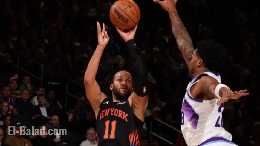 Knicks Dominate Early with Record 23-0 Lead Against Jazz