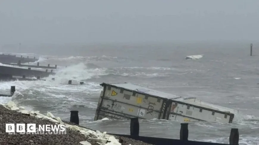 Banana Containers Disrupt Shipping in Solent