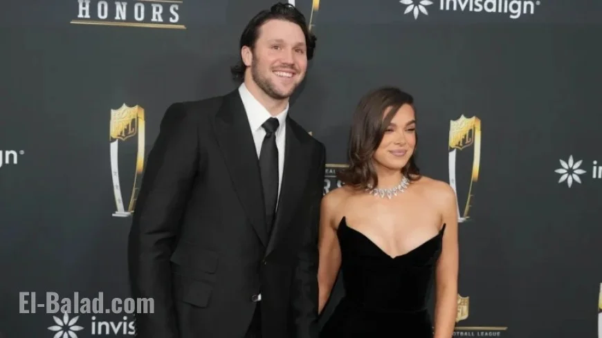 Hailee Steinfeld Flaunts Retro Bills Outfit Ahead of Josh Allen’s Snowy Bengals Game