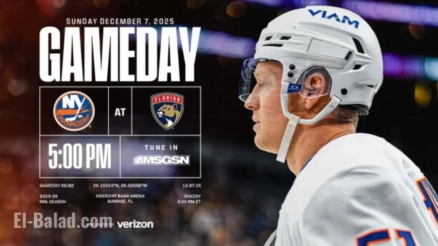 Islanders Face Panthers: Game Preview