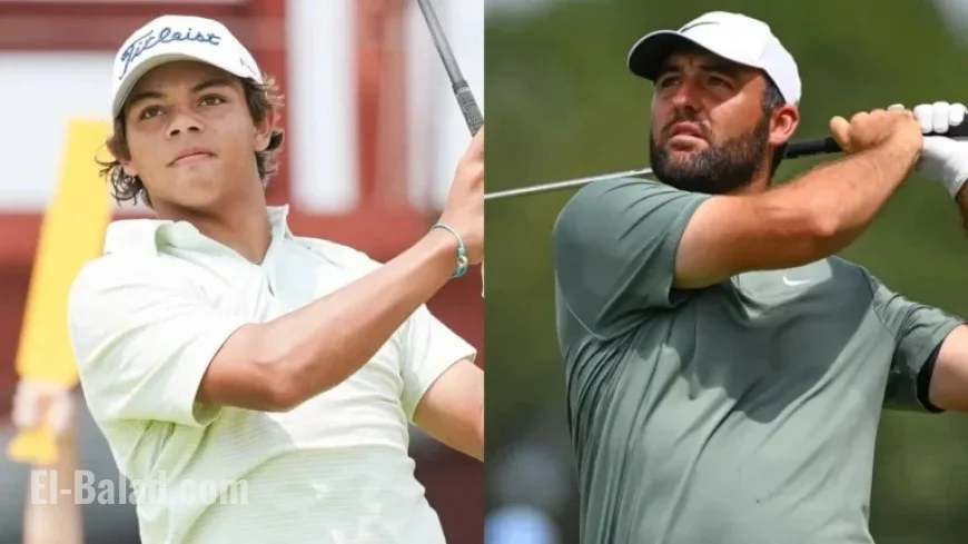 Charlie Woods Surprises Fans with Scottie Scheffler Encounter After Career Update