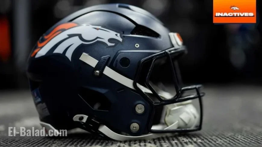 Broncos Reveal Inactive Players for Week 14 Clash with Raiders