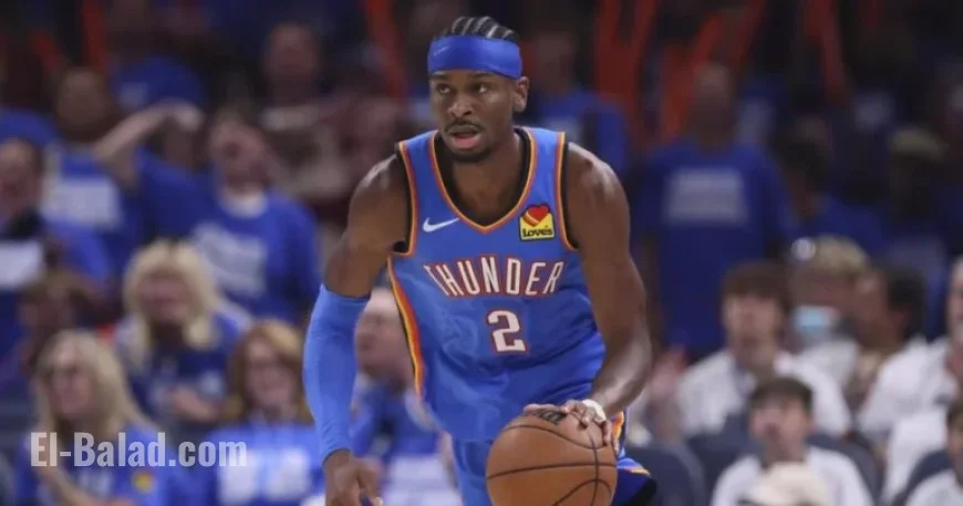 Thunder’s Gilgeous-Alexander Sidelined by Elbow Injury Against Jazz