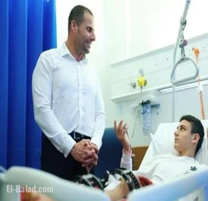 Malta’s Prime Minister Visits Gaza Boy Recuperating in Hospital