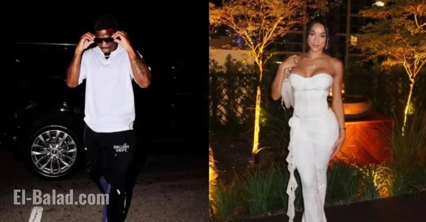 Keeta Vaccaro Shines in White Outfit for Late-Night Gym Session