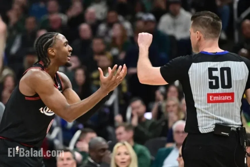 76ers Restrain Tyrese Maxey After Altercation with NBA Referee Goes Viral