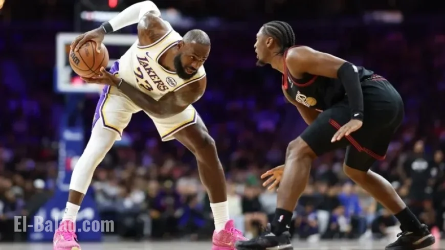 Sixers’ Tyrese Maxey Shines, But LeBron Leads Lakers to Victory