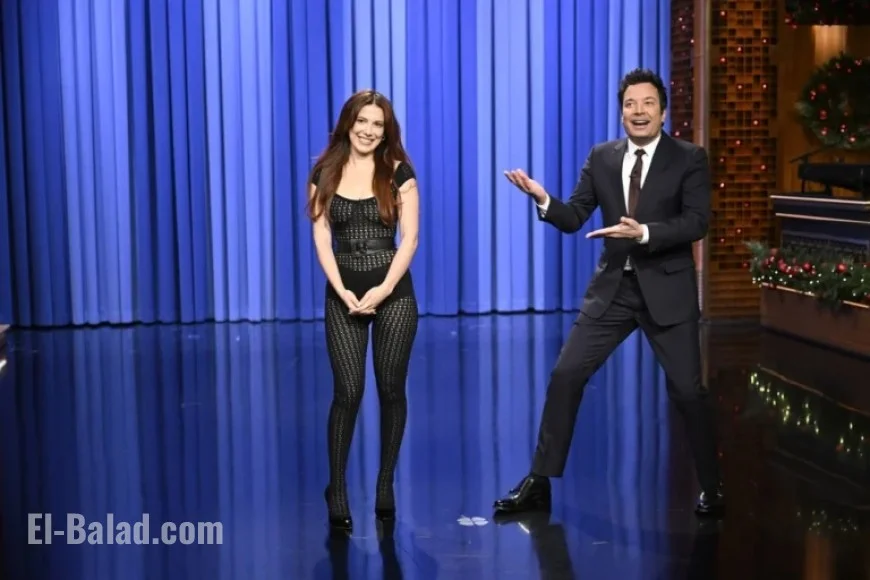 Millie Bobby Brown Co-Hosts “Tonight Show” with Kenan Thompson