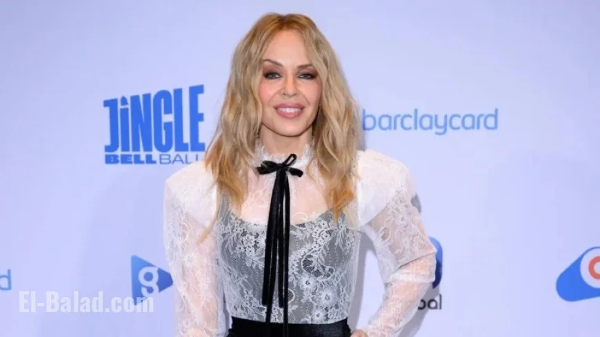Kylie Embraces Christmas Spirit at Star-Studded London Gala