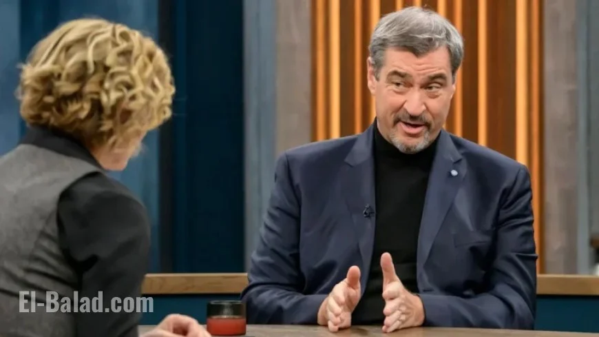 Söder Criticizes AfD on Miosga Show: Calls Them “Hitler Clown”