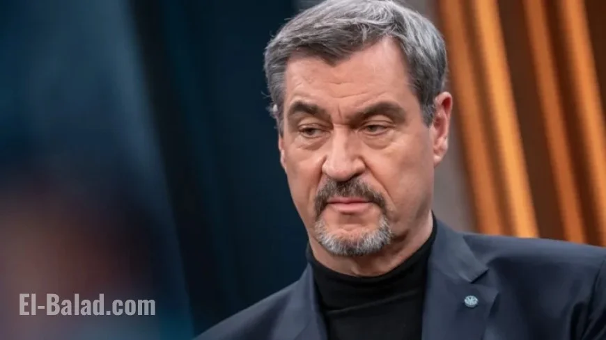 Söder Admits Mistake in AfD Handling, Critiques Merz