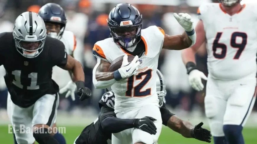 Broncos Triumph 24-17 Against Raiders: Highlights and Lowlights