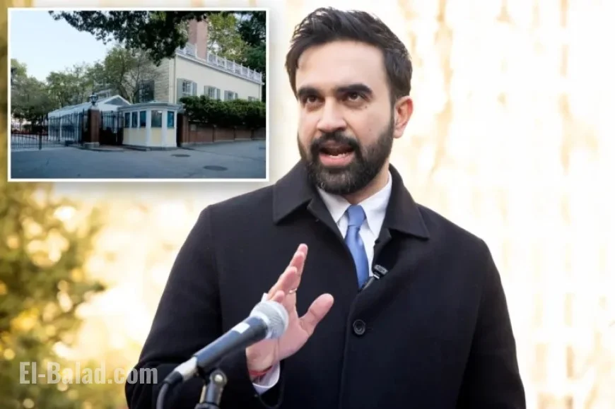Mayor-Elect Zohran Mamdani Moves from Queens Apartment to Gracie Mansion