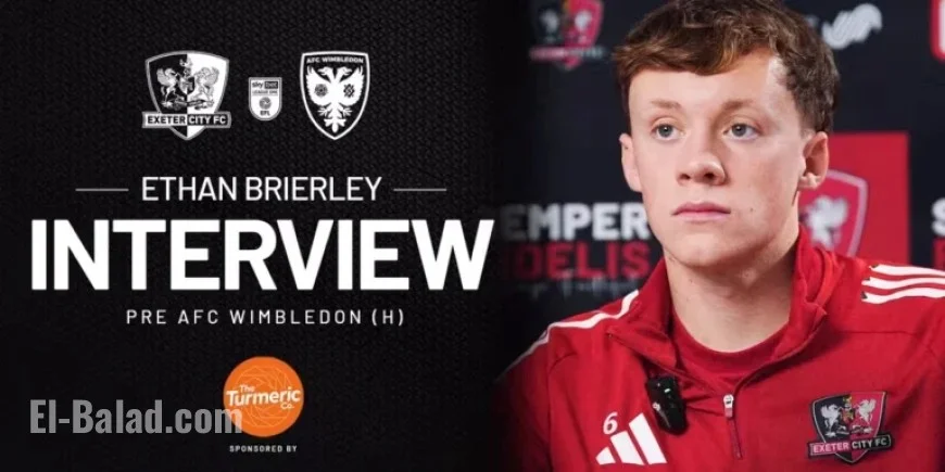 Ethan Brierley Prepares for AFC Wimbledon Home Match