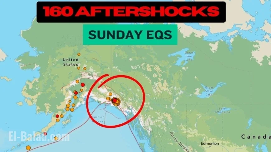 Alaska earthquake updates today: magnitude-5.1 north of Yakutat, steady aftershocks in the border region, no tsunami alerts