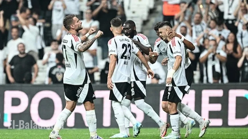 Beşiktaş Draws 2-2 with Gaziantep FK at İnönü Stadium