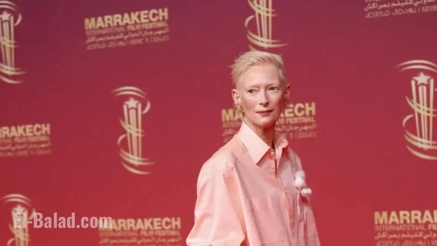 Tilda Wins Best-Dressed at Film Festival Again