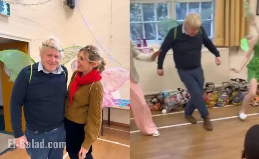 Boris Johnson Dances ‘Cha Cha Slide’ in Wings for Daughter’s Birthday
