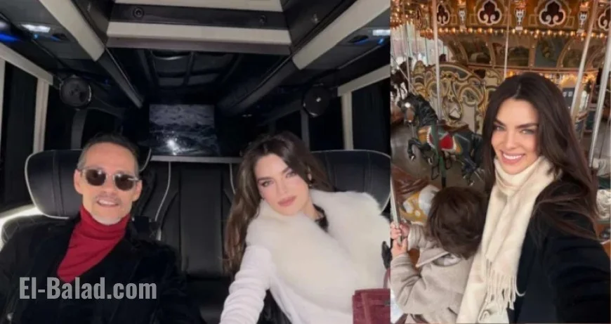 Nadia Ferreira Celebrates Family Christmas in New York