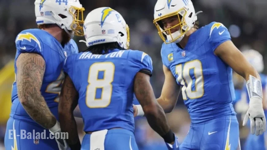 Chargers Triumph in Overtime, Securing Narrow MNF Victory Over Eagles