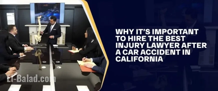 Hire Top Injury Lawyer After California Car Accident for Best Results