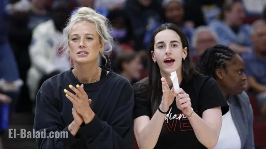 Sophie Cunningham Discusses Watching Fever Playoff Run with Energetic Caitlin Clark