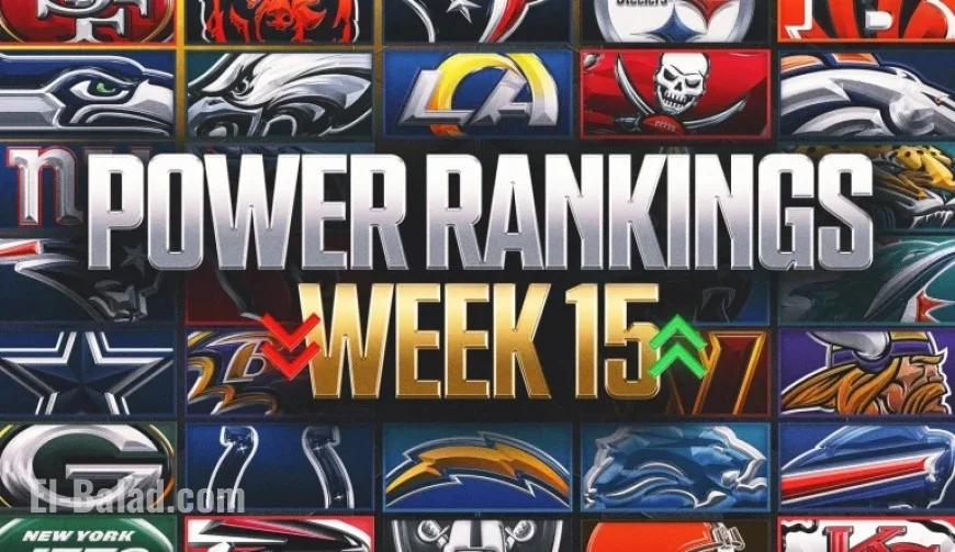 Week 15 NFL Power Rankings: Super Bowl Race Wide Open 2025