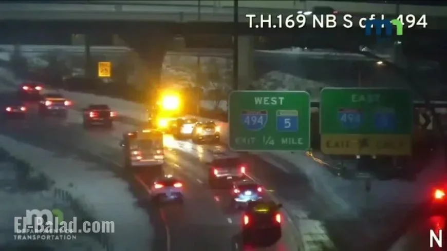 Minnesota Weather Alert: Light Snow Creates Slick Roads Before Winter Storm