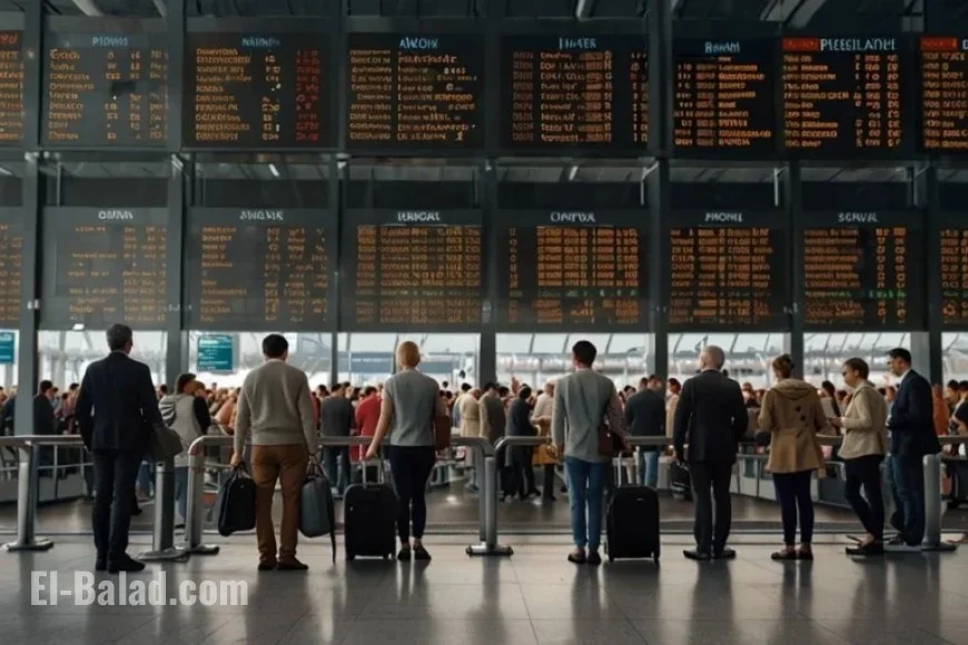 Canadian Airports Disrupted: 51 Flights Canceled, 296 Delayed Nationwide