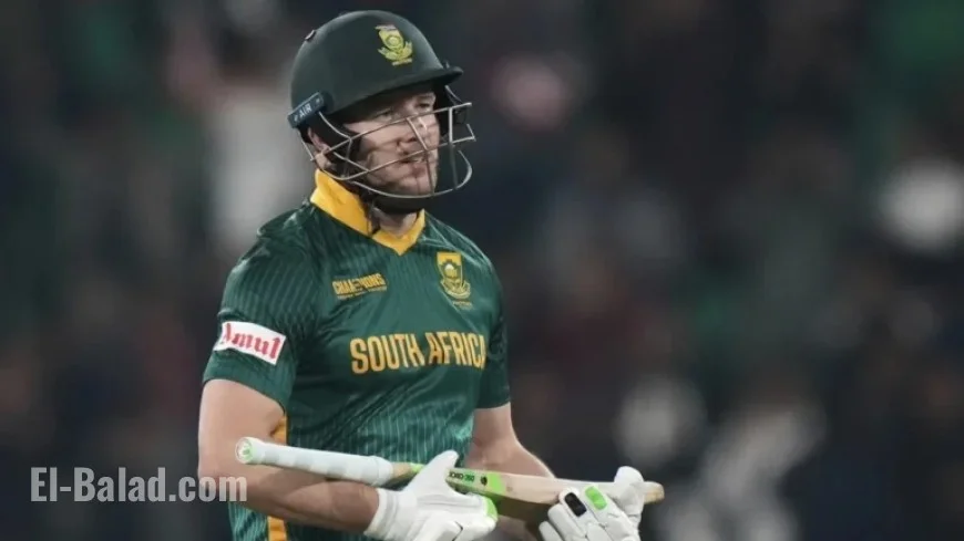 Miller Returns as SA Launch T20 Redemption Quest, Feeling Strong and Ready