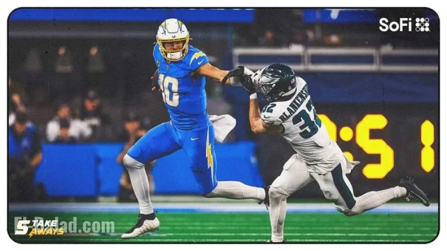 Justin Herbert Leads Chargers to Primetime Victory Over Eagles