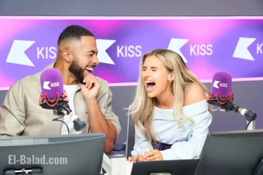 Tyler West and Chloe Burrows Host KISS Breakfast Show