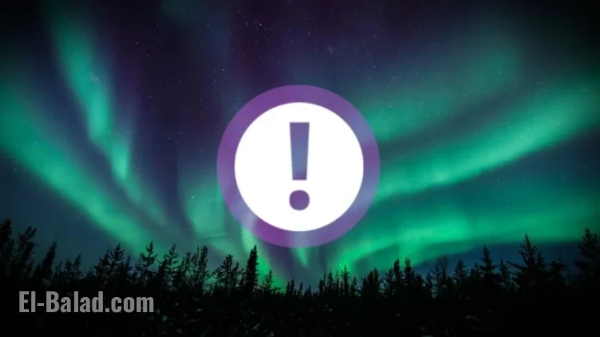 Strong Solar Storm Causes Auroras in Southern Quebec