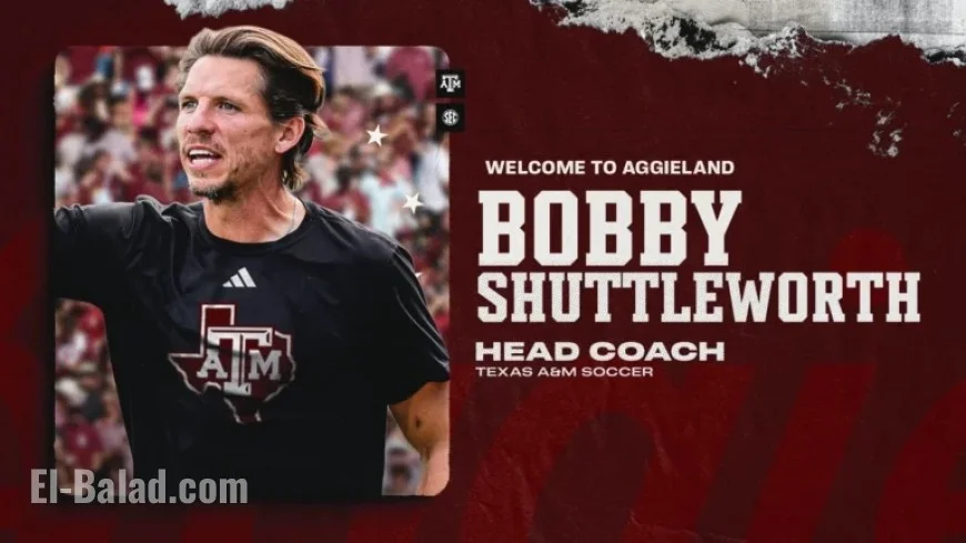 Shuttleworth Appointed to Lead Aggie Soccer Team