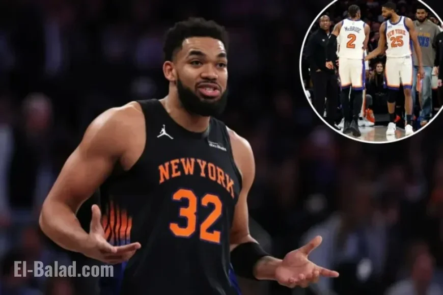 Karl-Anthony Towns Misses Knicks vs. Magic; Miles McBride Exits Injured