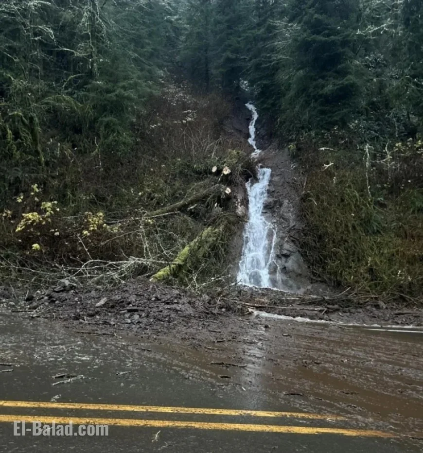 Northbound 101 Reopens After Flooding, Landslides Impact Oregon Coastal Routes