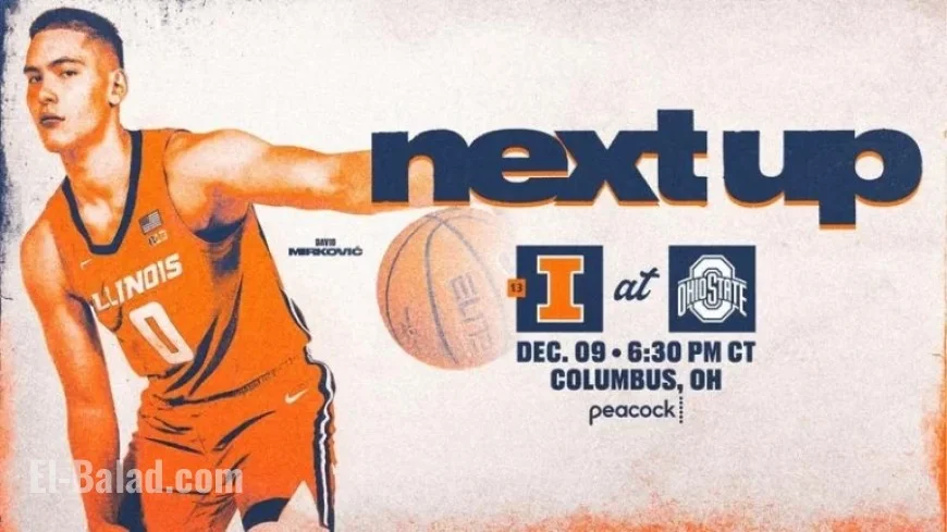 Illini Kick Off Big Ten Play Tuesday Against Ohio State