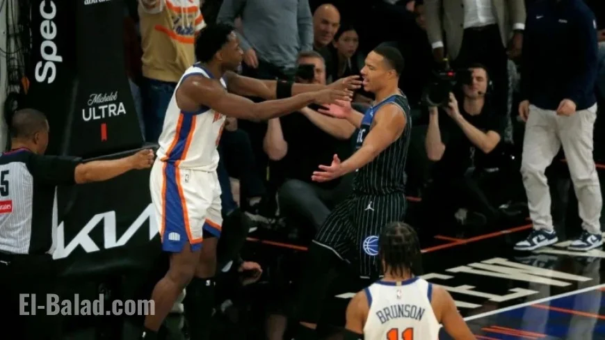 NBA Fines Magic’s Desmond Bane $35K for Ball Incident with Knicks’ Anunoby