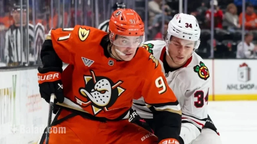Ducks Dominate Blackhawks with 7 Goals and 53 Shots