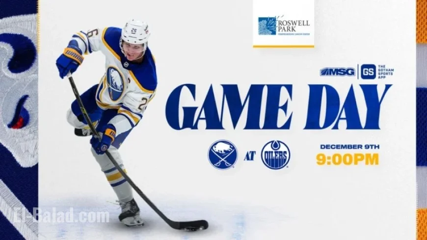 Sabres vs. Oilers: Viewing Details, Lineup Updates, and Key Storylines