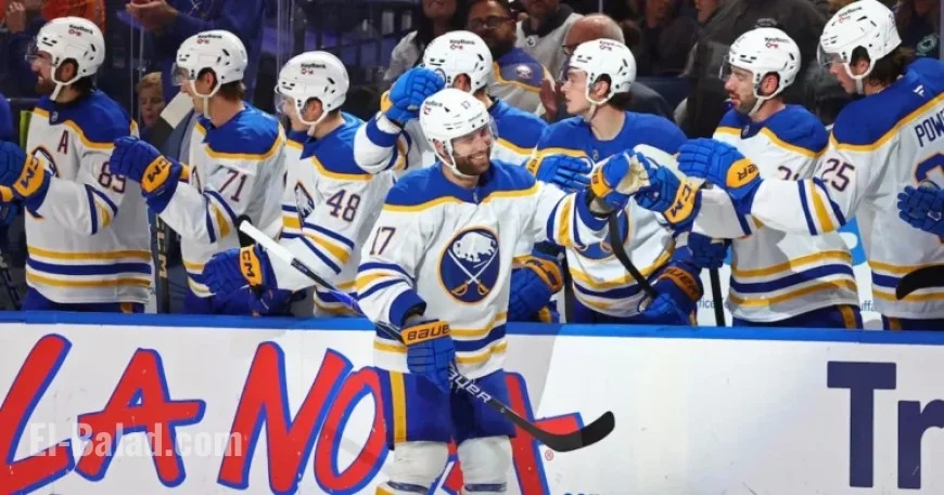 Sabres’ Zucker Sidelined Week-to-Week with Multiple Injuries