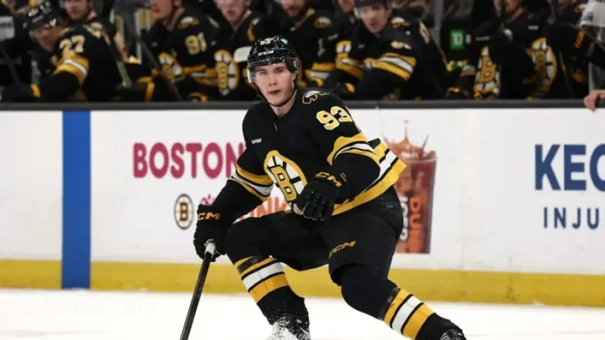 Fraser Minten Addresses 2025-26 Boston Bruins Expectations Directly