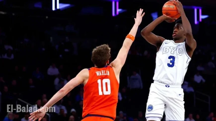 Dybantsa, Wright Propel No. 10 BYU to Comeback Victory Over Clemson