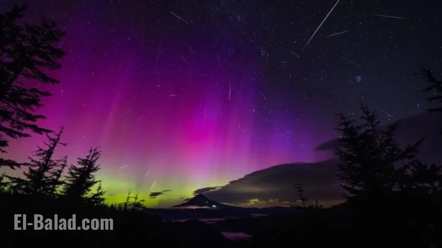 Solar Flare Sets Northern Lights Aglow Tonight