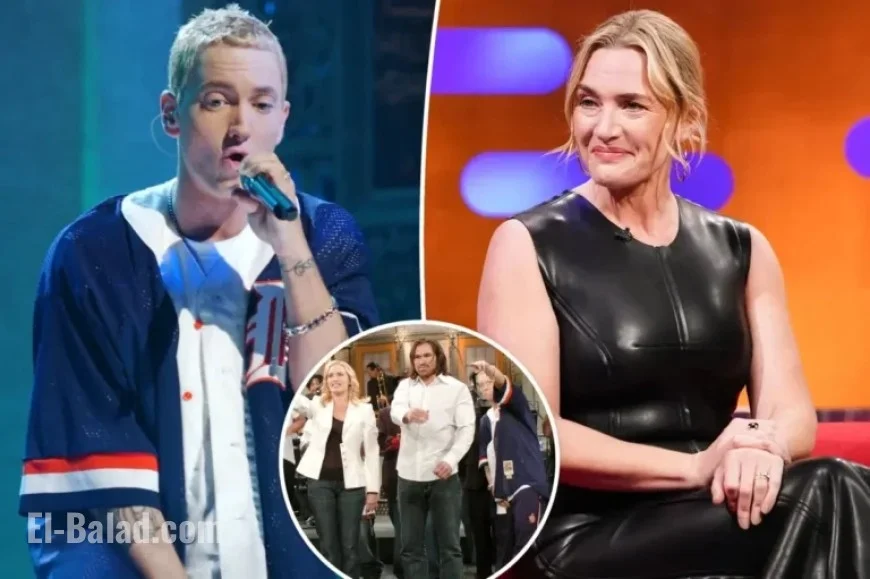 Kate Winslet Shares Eminem’s Unusual NSFW Request on ‘SNL’