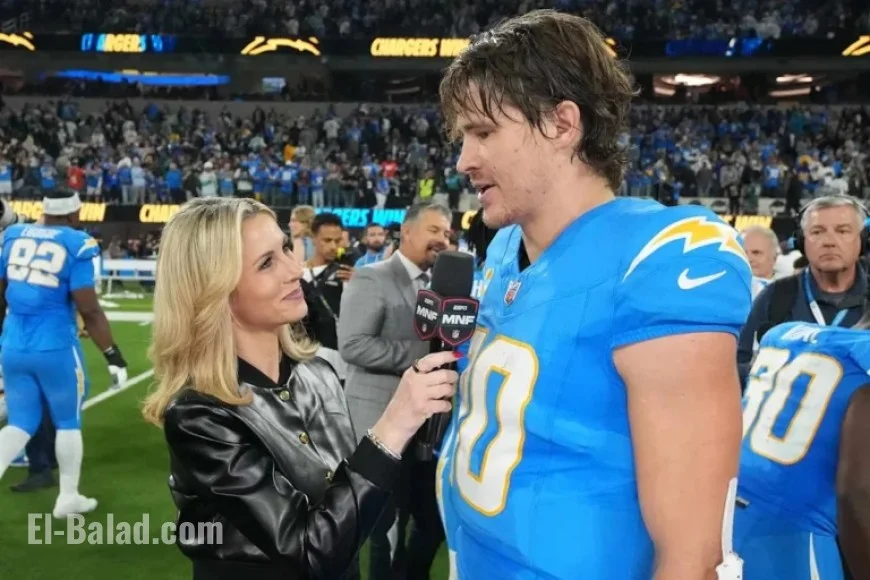 Chargers’ Justin Herbert Criticized for Awkward ESPN Interview After Win