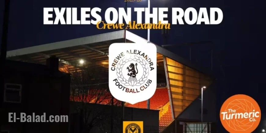 Exiles Travel to Face Crewe Alexandra