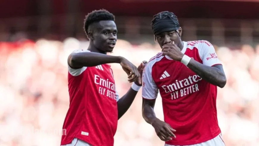 Arteta Claims Madueke Offers More Creativity Than Saka