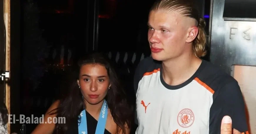 Erling Haaland’s Girlfriend’s Three-Word Remark Stirs During Man Utd Match
