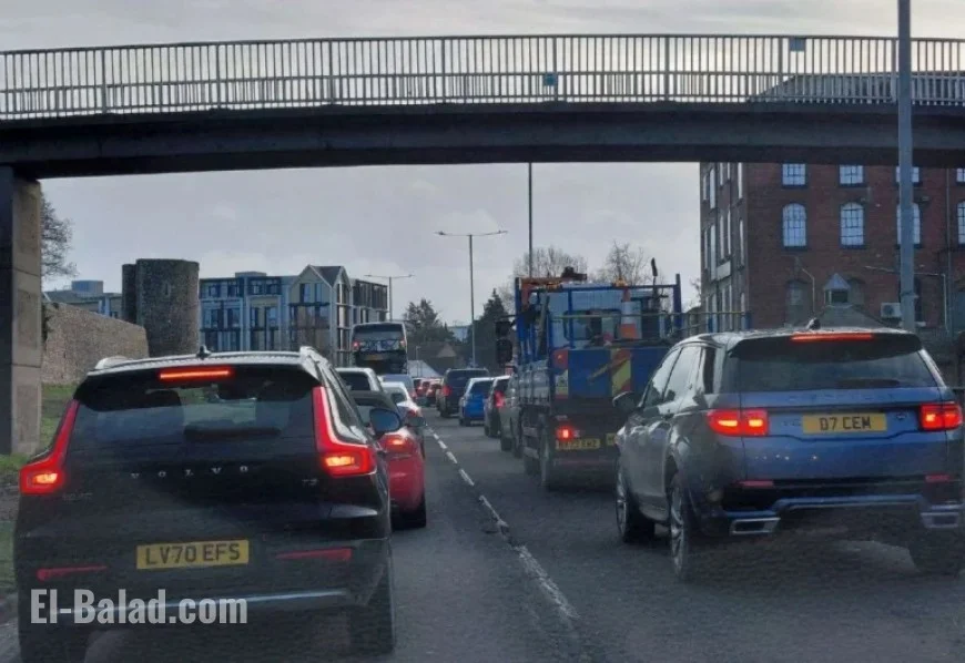 City Centre Gridlock Causes Major Traffic Disruption